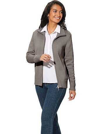 Veste En Tricot Avec Coton - Taille Standard - Witt