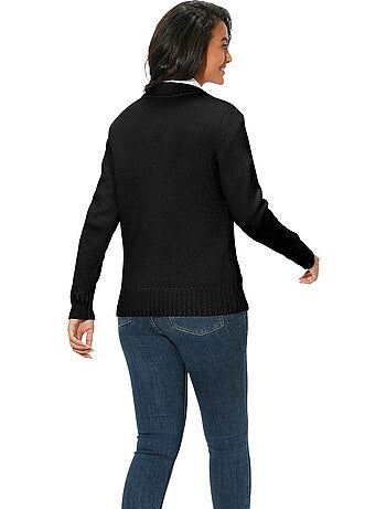 Veste En Tricot Avec Coton - Taille Standard - Witt