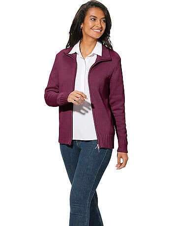 Veste En Tricot Avec Coton - Taille Standard - Witt