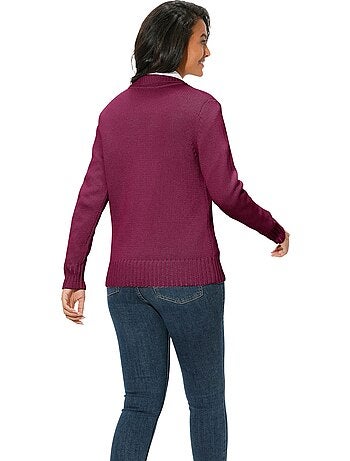 Veste En Tricot Avec Coton - Taille Standard - Witt