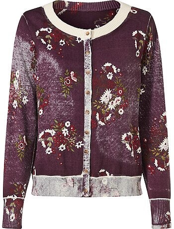 Veste En Tricot Pur Coton - Taille Standard - helline