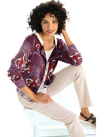 Veste En Tricot Pur Coton - Taille Standard - helline