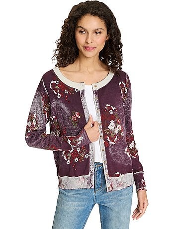 Veste En Tricot Pur Coton - Taille Standard - helline