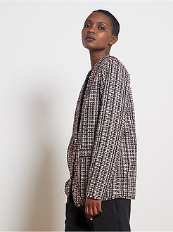 Veste en tweed - Kiabi