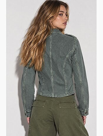 Veste en twill boutonnée hiccup