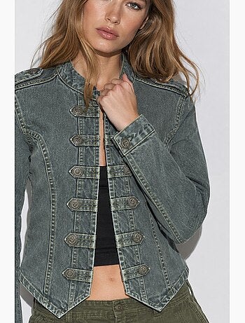 Veste en twill boutonnée hiccup