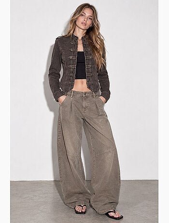 Veste en twill boutonnée hiccup