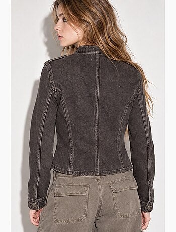 Veste en twill boutonnée hiccup