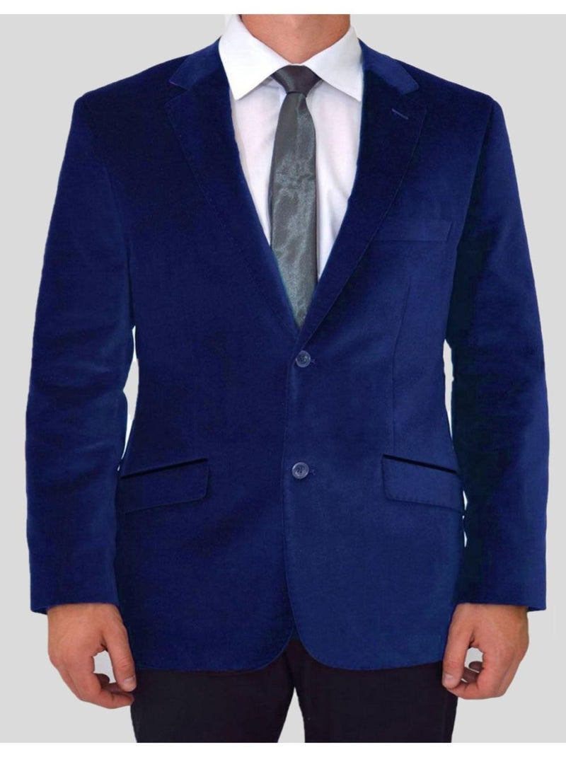 Veste en velours Kebello Bleu - Kiabi