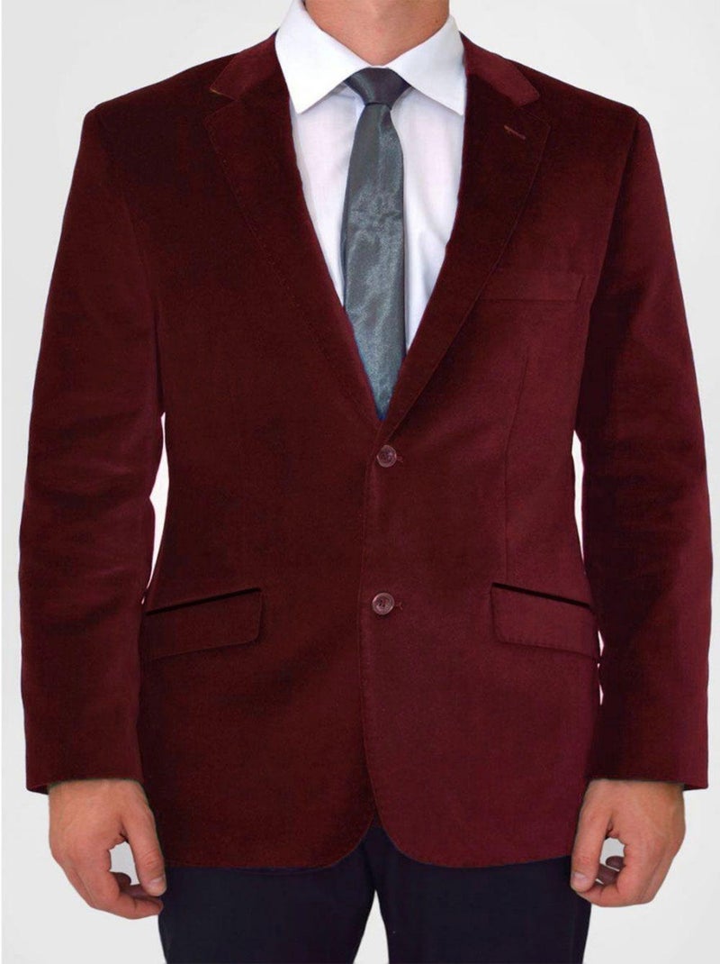 Veste en velours Kebello Rouge - Kiabi