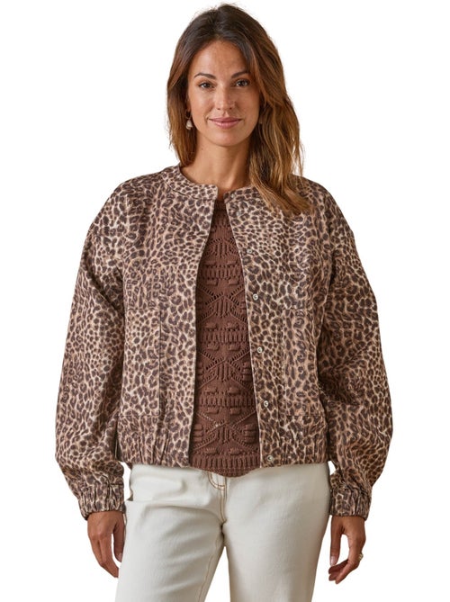 Veste encolure ronde en twill - DAXON - Kiabi