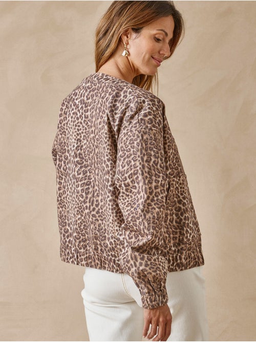 Veste encolure ronde en twill - DAXON - Kiabi