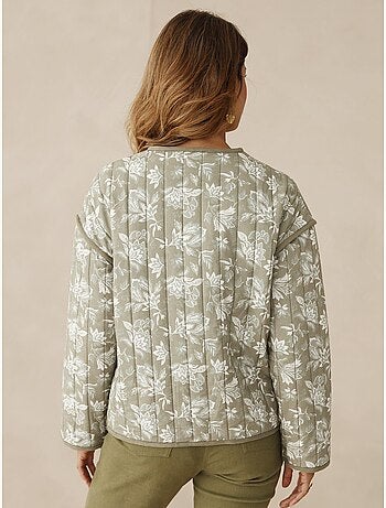 Veste encolure ronde matelassée - DAXON