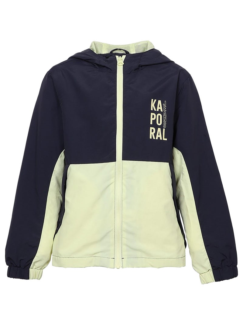 Veste Enfant à Capuche Zippé Kaporal Riri Bleu - Kiabi