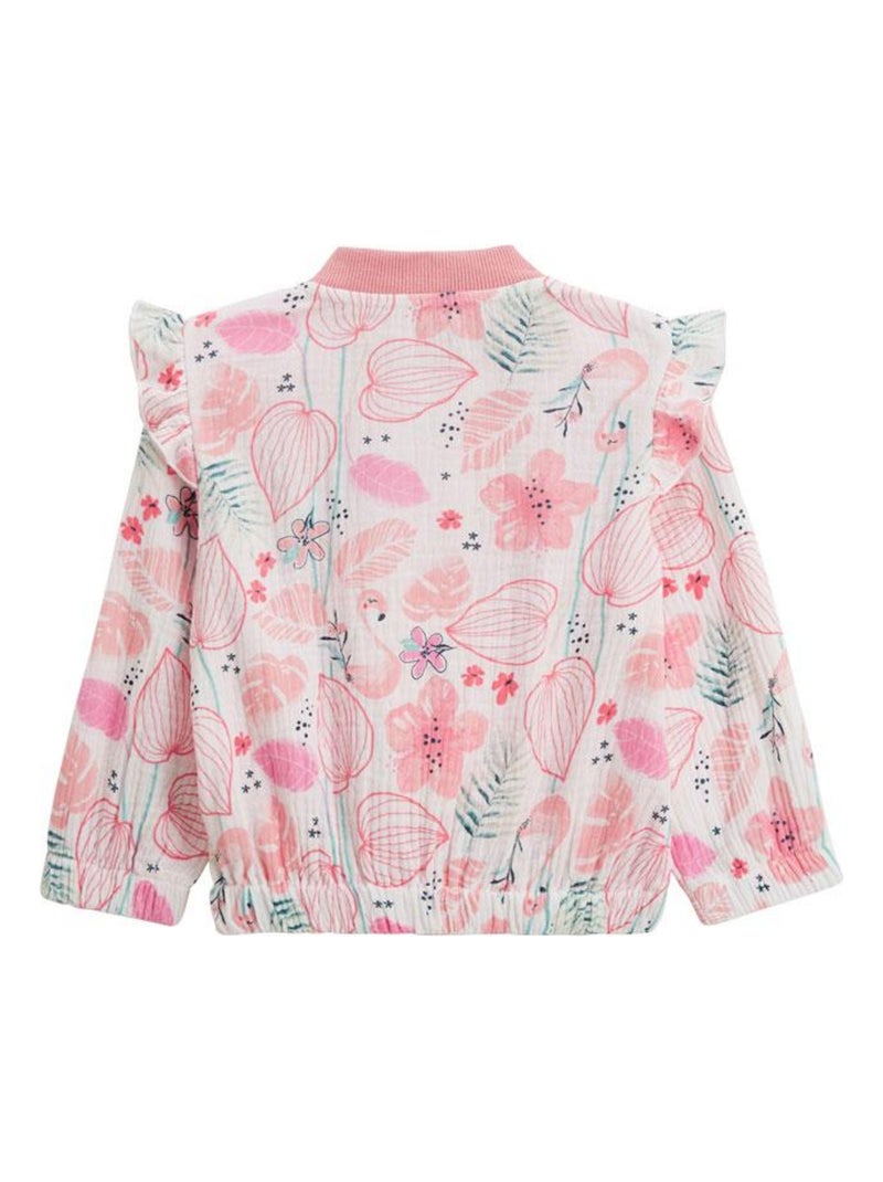 Veste enfant Caraïbes Rose - Kiabi