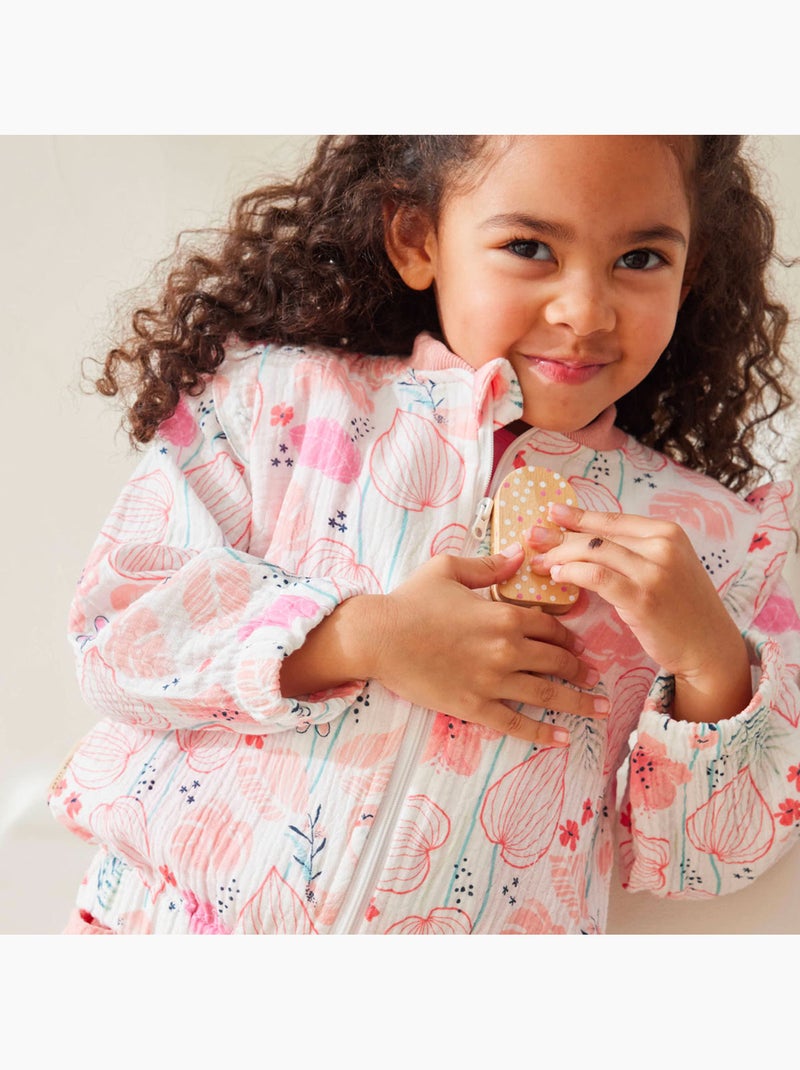 Veste enfant Caraïbes Rose - Kiabi