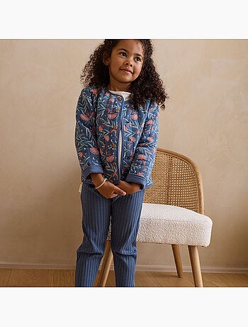 Veste enfant en coton matelassé Dina