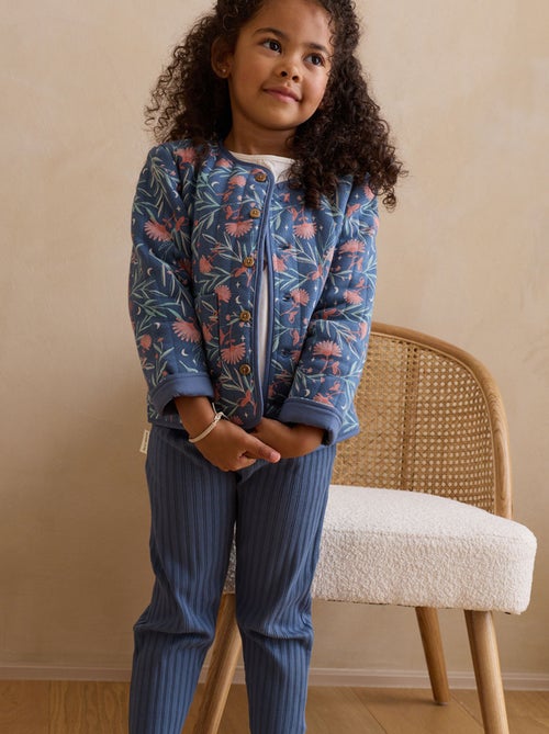 Veste enfant en coton matelassé Dina - Kiabi