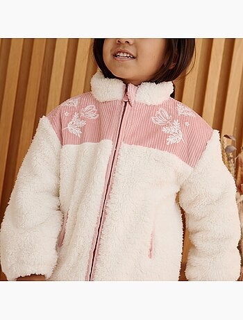 Veste enfant en sherpa cléo