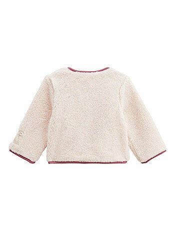Veste enfant en sherpa Matcha