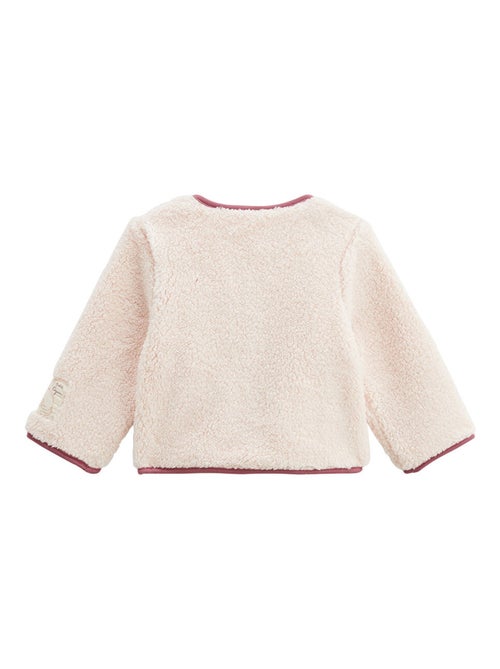 Veste enfant en sherpa Matcha - Kiabi