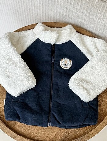 Veste enfant intérieur polaire Charly