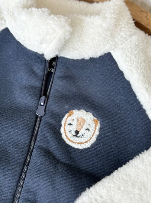 Veste enfant intérieur polaire Charly - Kiabi