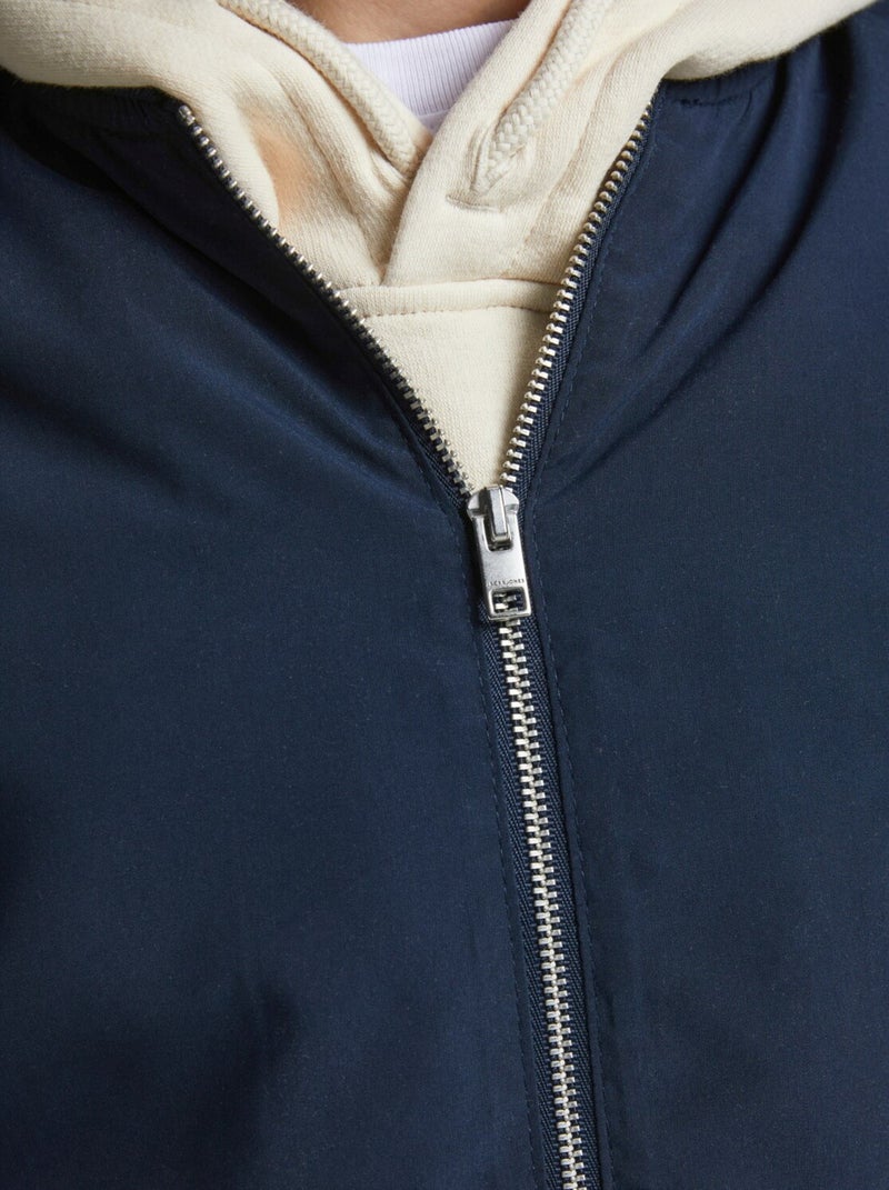 Veste Enfant Jack & Jones Rush Bomber Bleu - Kiabi