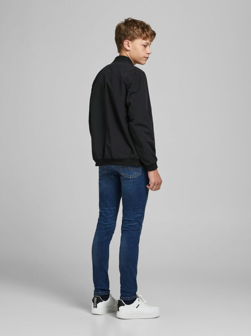 Veste Enfant Jack & Jones Rush Bomber Noir - Kiabi
