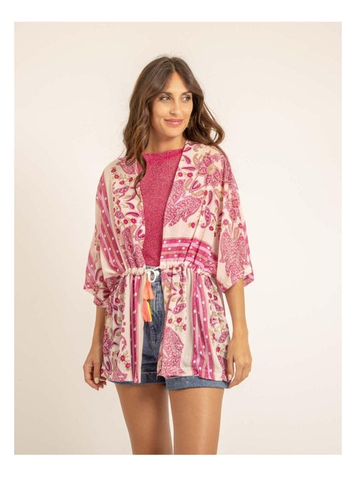 Veste esprit caftan motifs FINALA - Kiabi