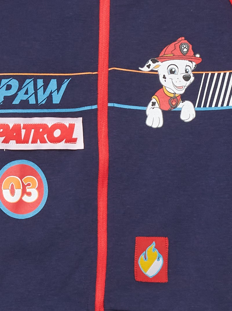 Veste esprit campus 'Pat Patrouille' bleu marine Kiabi