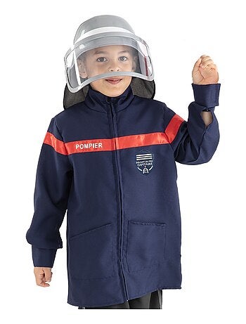 Veste et casque de pompier