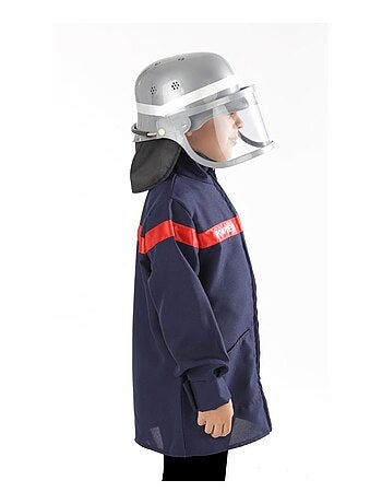 Veste et casque de pompier