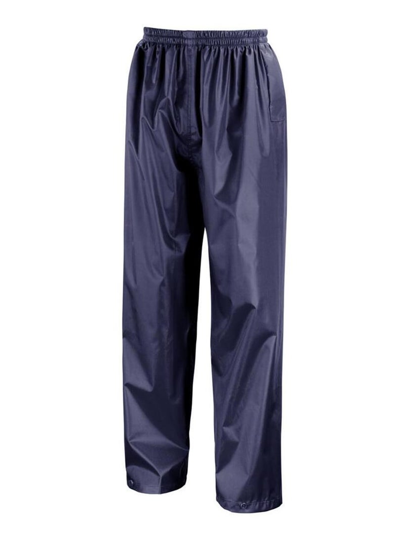 Veste et pantalon de pluie unisexe - result core Bleu marine - Kiabi