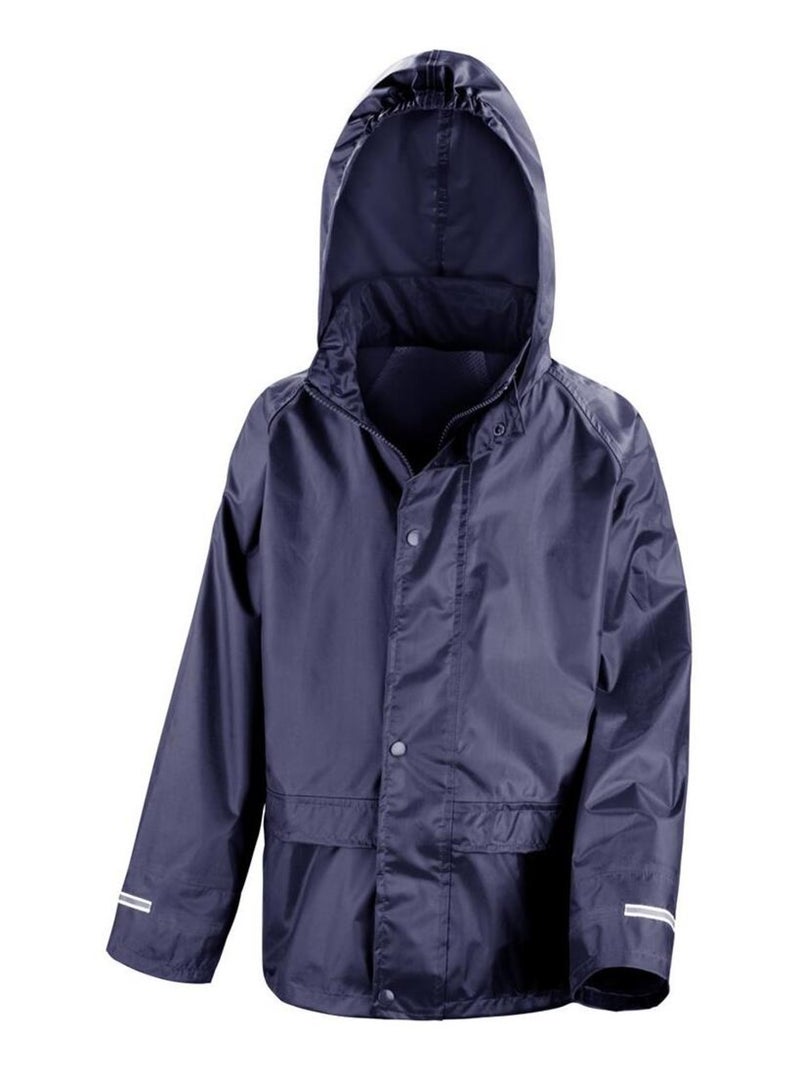 Veste et pantalon de pluie unisexe - result core Bleu marine - Kiabi