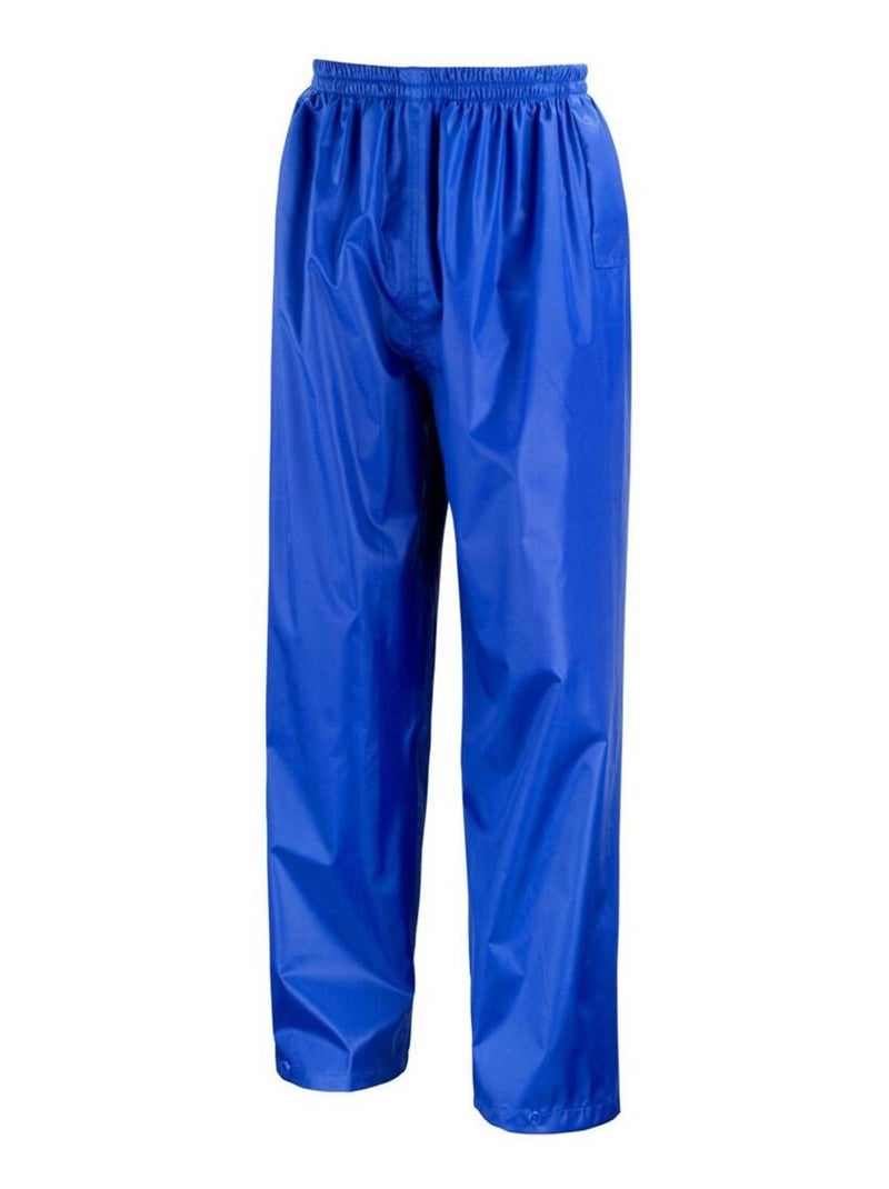 Veste et pantalon de pluie unisexe - result core Bleu roi - Kiabi