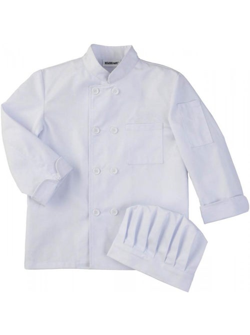 Veste et toque de chef - 6 à 8 ans - Kiabi