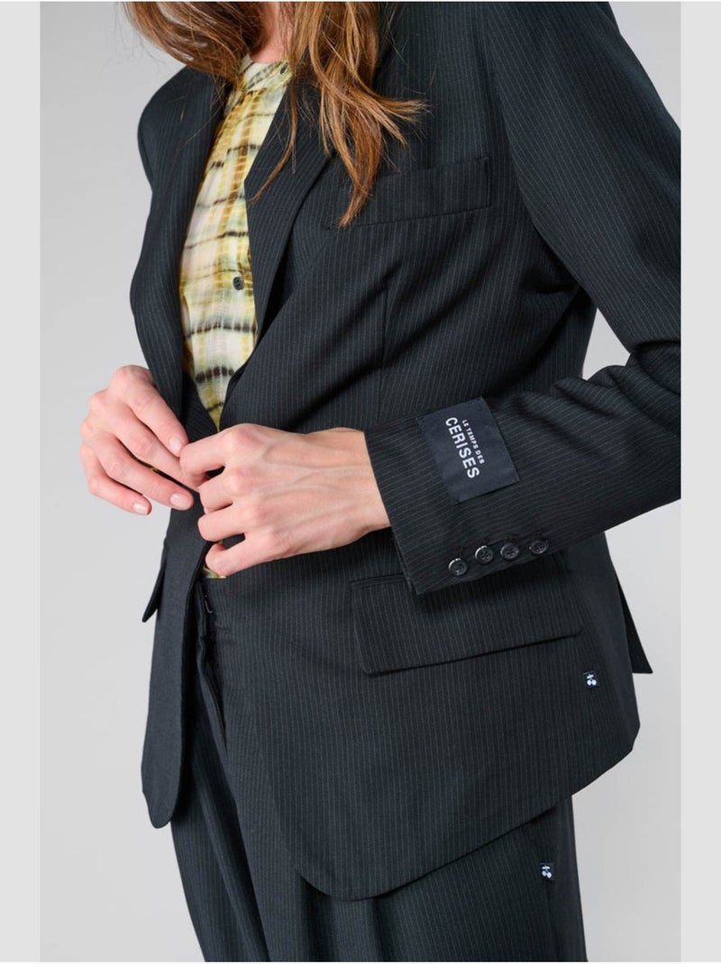 Veste evera 'le temps des cerises' Noir - Kiabi