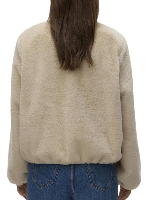 Veste Fausse Fourrure Femme Vero Moda - Kiabi Veste Fausse Fourrure Femme Vero Moda - Kiabi