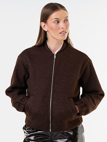 Veste faux lainage