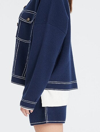 Veste femme 100% cachemire milano - ZAYA 14