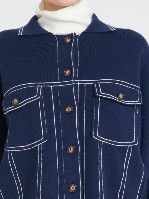 Veste femme 100% cachemire milano - ZAYA 14 - Kiabi