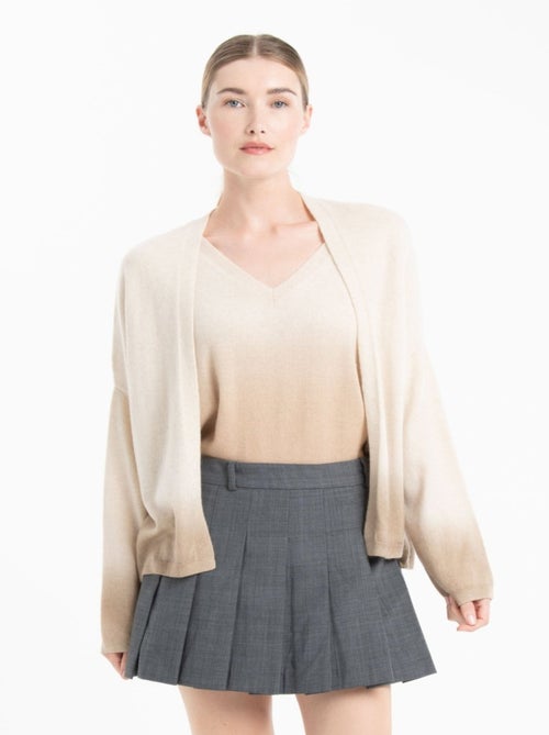 Veste femme 100% cachemire tie & dye - NAMI 12 - Kiabi