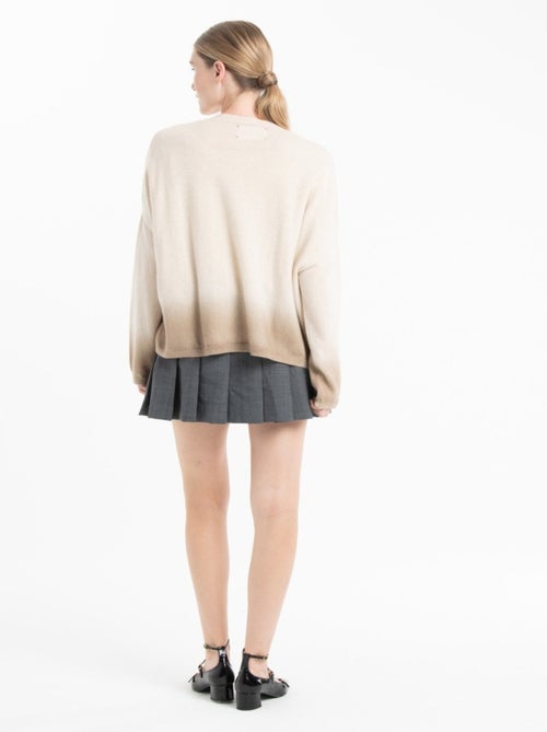 Veste femme 100% cachemire tie & dye - NAMI 12 - Kiabi