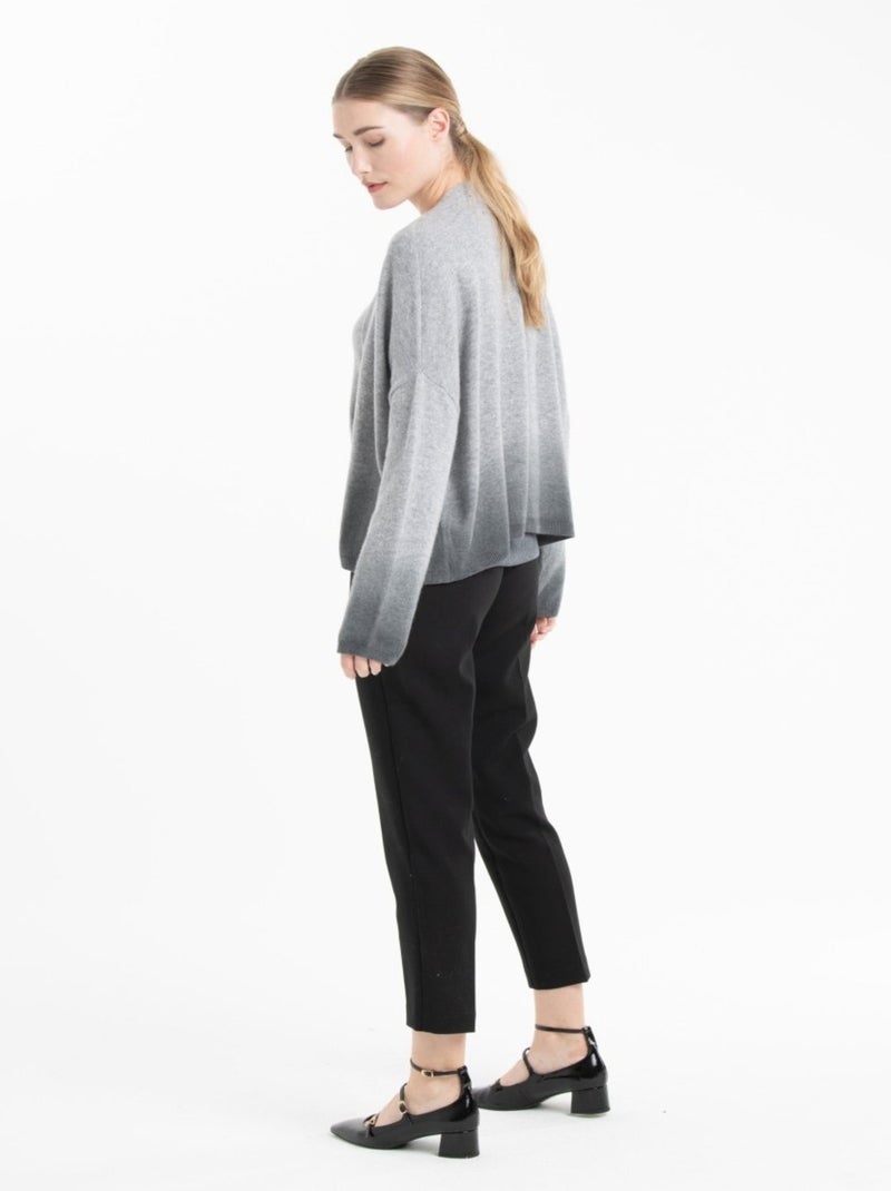 Veste femme 100% cachemire tie & dye - NAMI 12 Gris clair - Kiabi