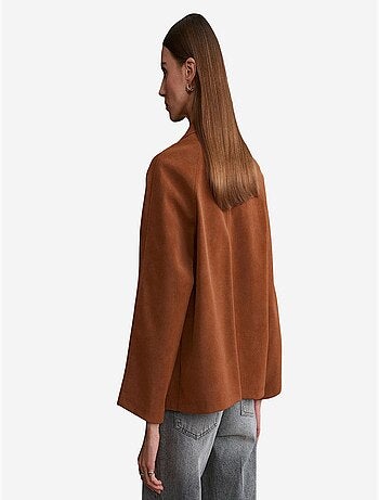 Veste femme à col chemise et boutons dilvin
