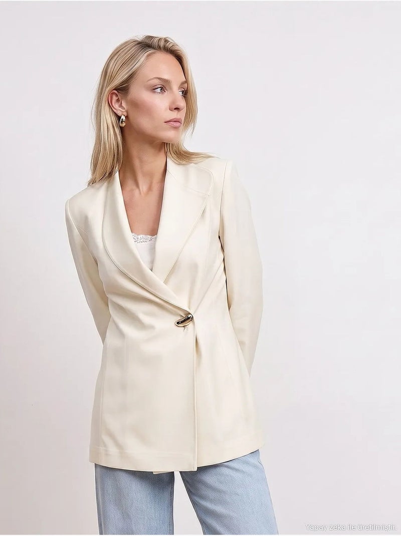 Veste femme dilvin Crème - Kiabi