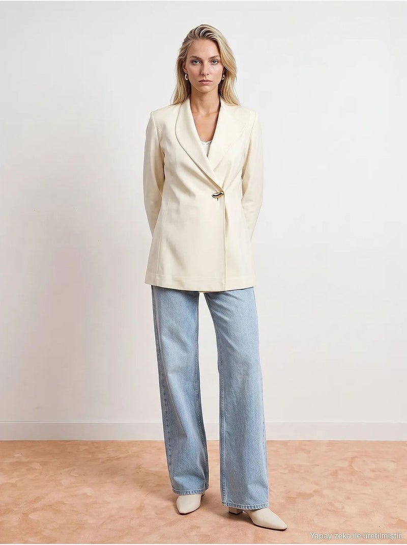 Veste femme dilvin Crème - Kiabi
