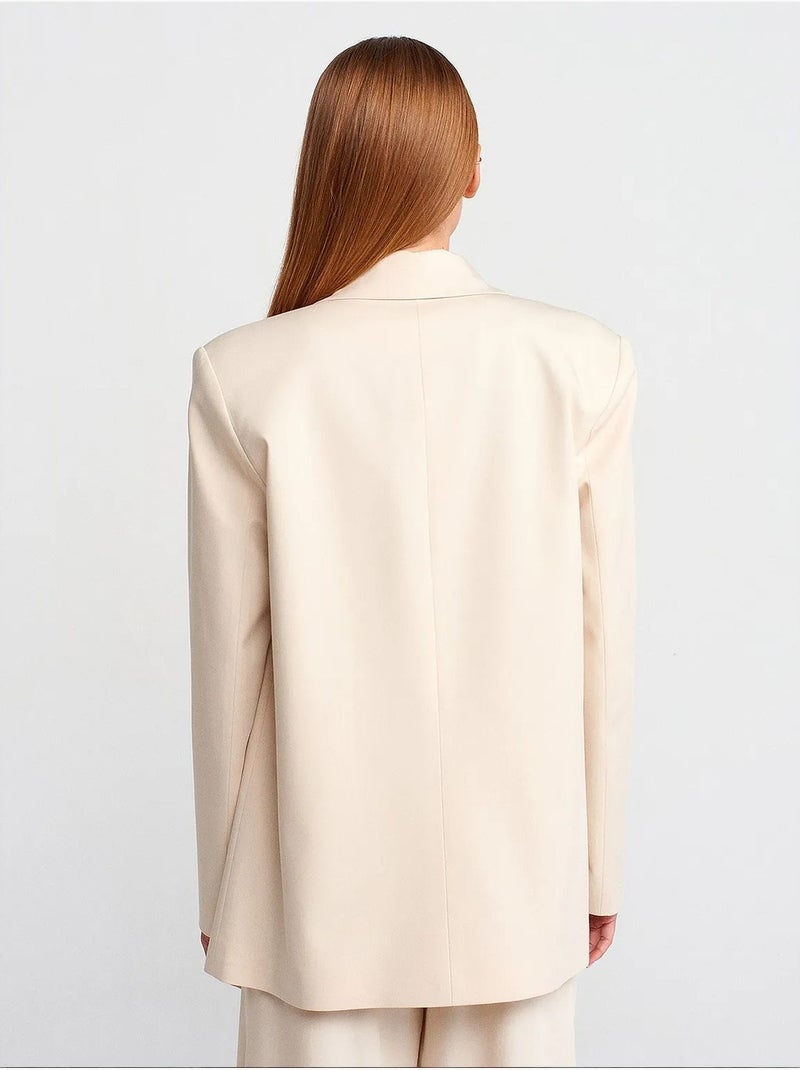 Veste femme dilvin Crème - Kiabi