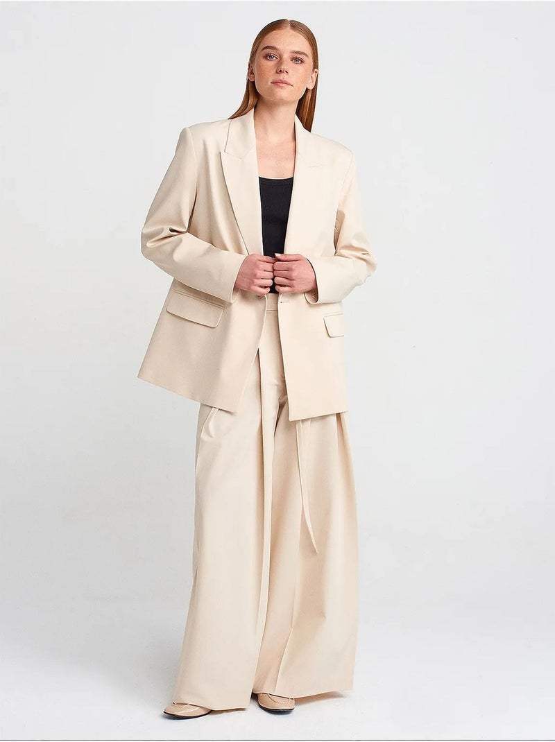 Veste femme dilvin Crème - Kiabi